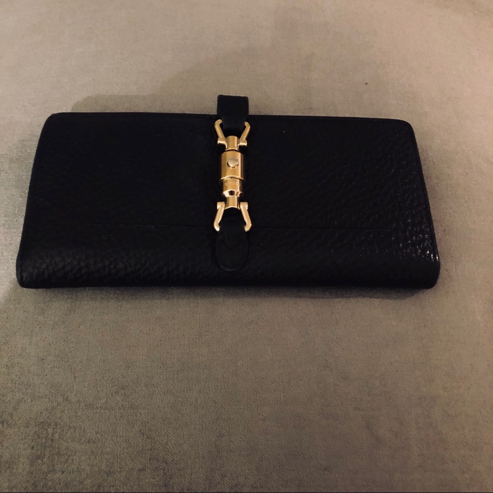 Gucci Leather Jackie Wallet